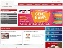 Tablet Screenshot of gencgonulluler.com